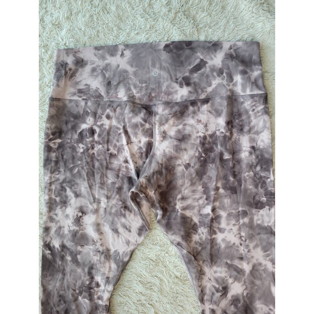 Lululemon Align High-Rise Pant 25" Diamond Dye Mink Bery Lunar Rock Shadow Sz 20 - Picture 6 of 9
